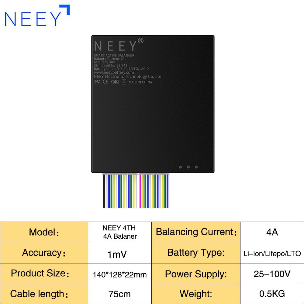 NEEY 24S4A Smart Active Balancer