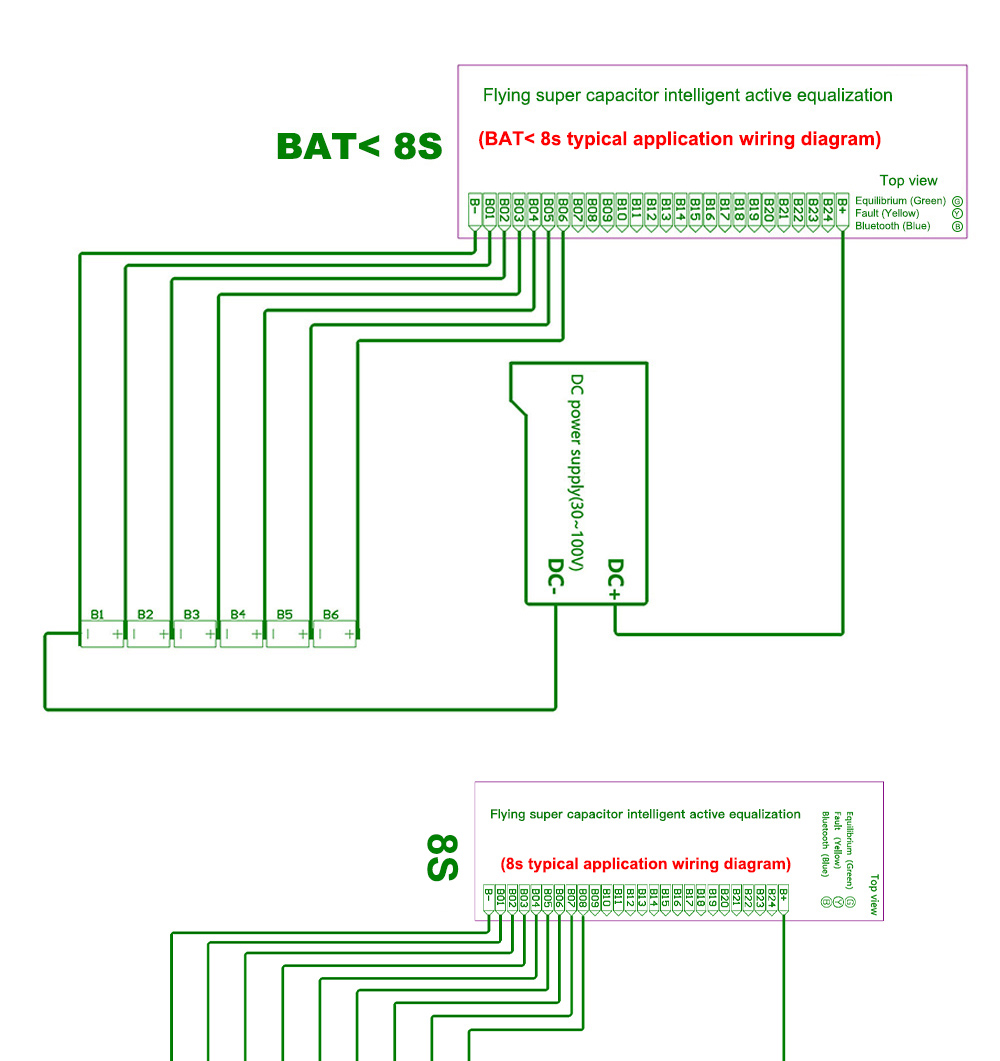 Cell tap wiring